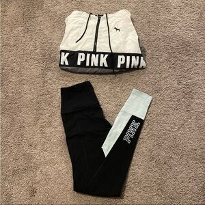 Victoria’s Secret PINK hoodie and leggings set